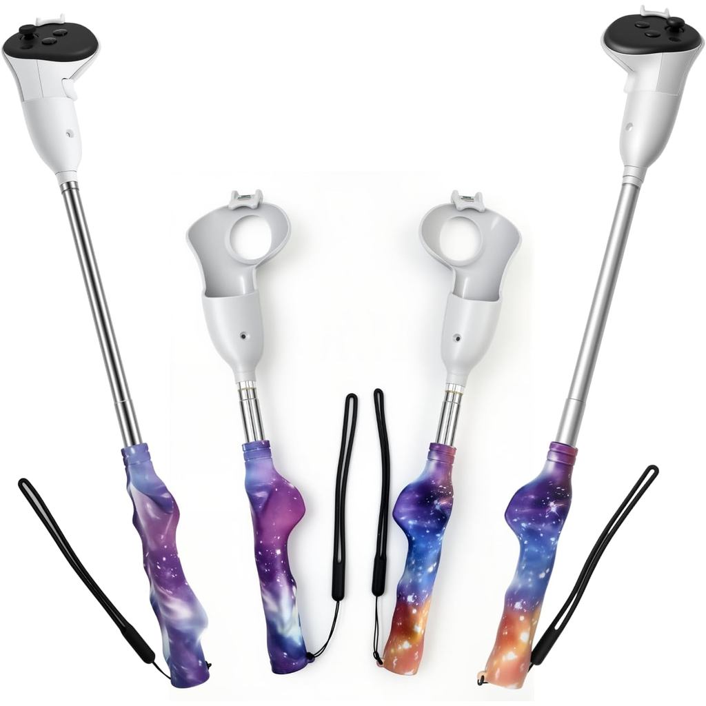 Telescoping Long Arms สําหรับบริษัทสัตว์ VR อุปกรณ์เสริมสําหรับ Meta Quest Controllers Gorilla Tag แ