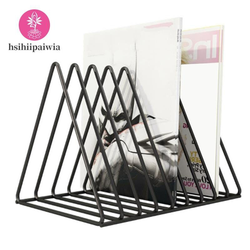 Vinyl Record CD Magazine Storage Rack Album Display Rack