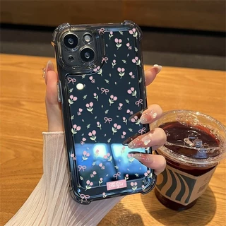 🍬Snap&Co🍬สี่มุมหนาป้องกันการตกเลนส์ป้องกันกรณีโทรศัพท์มือถือสำหรับ สำหรับ iPhone 17 16 15 14 13 12 11 ProMax X/XS XR
