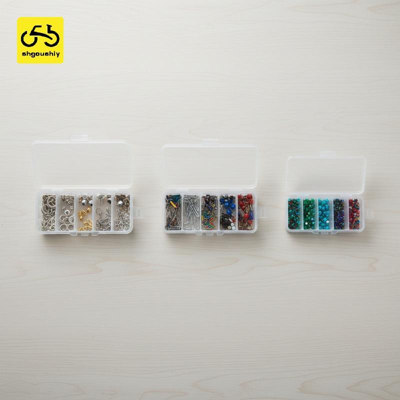 [Shg] 4/10 ชิ้น Staable พลาสติก Microtube กล่องเก็บ 3ML 2/4/6/24-Slot Vial Storage Case Clear ตู้แช่