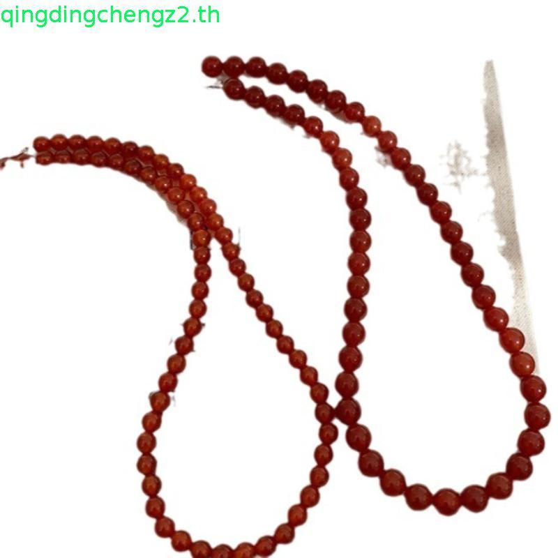 (WELRY.acc) พร้อมส่ง สร้อยคอหินสีแดง รุ่น Rouge