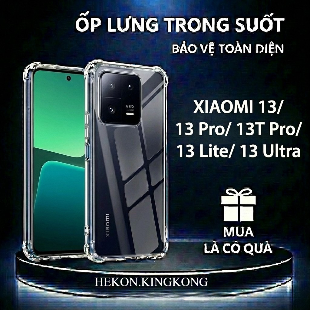 Xiaomi 13/ 13 Pro/ 13T Pro/ 13 Lite/ 13 Ultra เคสกันกระแทก โปร่งใส ซิลิโคน กันกล้อง-VHCASE.STORE