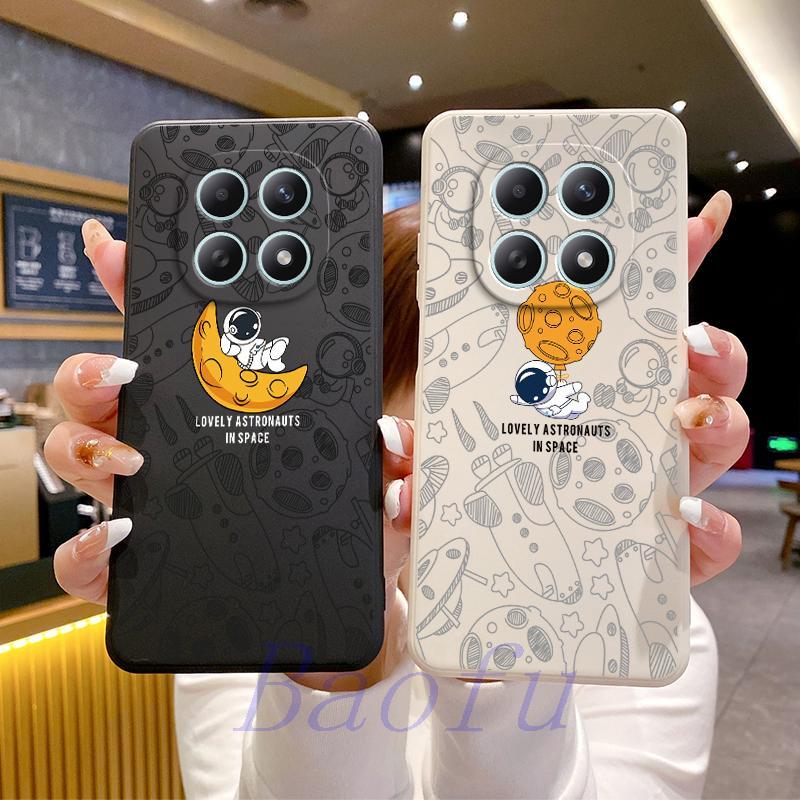 เคส redmi Note 15 5G / Case redmi Note15 เคสโทรศัพท์ภาพประกอบนักบินอวกาศแบบนิ่มซิลิโคน TKR