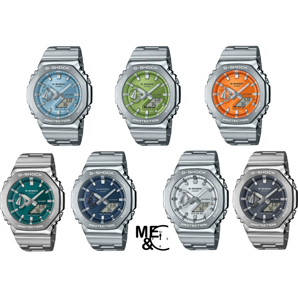 CASIO G-SHOCK​ GM-2110D FULL METAL ของแท้ ประกันศูนย์ CMG