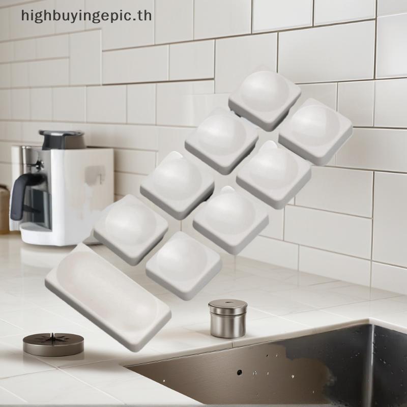 HETH 10 ชิ้นสีขาว CFX Low Profile PBT Keycaps สําหรับ Chosfox L Low Profile MX Switch คีย์บอร์ดเกมคี