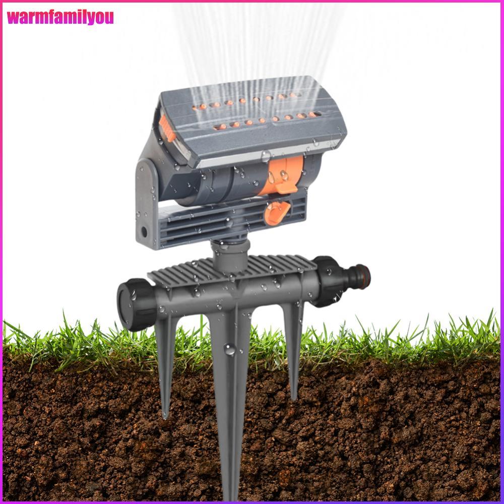 warmfamilyou Oscillating Sprinkler อัตโนมัติ Garden Sprinkler ปรับกระแสเงินสด Garden Sprayer รดน้ําระบบชลประทานสําหรับ Garden สนามหญ้า Patio