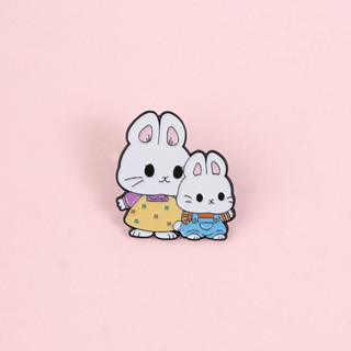 เข็มกลัดกระต่าย Funny สำหรับกระเป๋าเป้ สไตล์น่ารัก เป็นของขว…