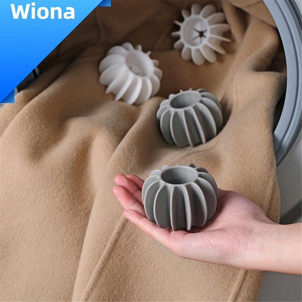 WIONA ลูกบอลซักผ้าซิลิโคน, ผลิตภัณฑ์ซักรีดการปนเปื้อนแบบใช้ซ้ําได้, ป้องกันลมเครื่องมือทําความสะอาด 