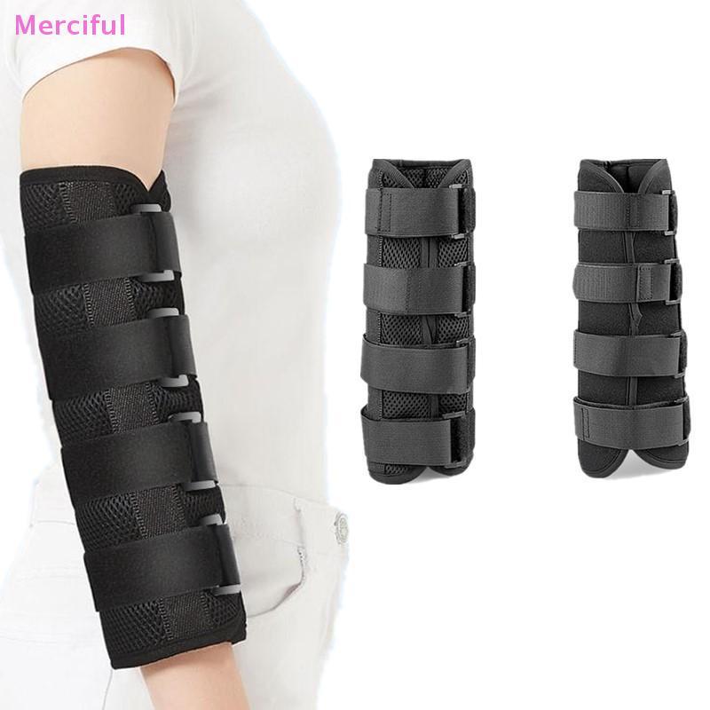 [Mer] พยุงข้อศอกแบบปรับได้ Nighttime Elbow Brace Splint Immobilizizer Stabilizer สําหรับ Ulnar Nerve