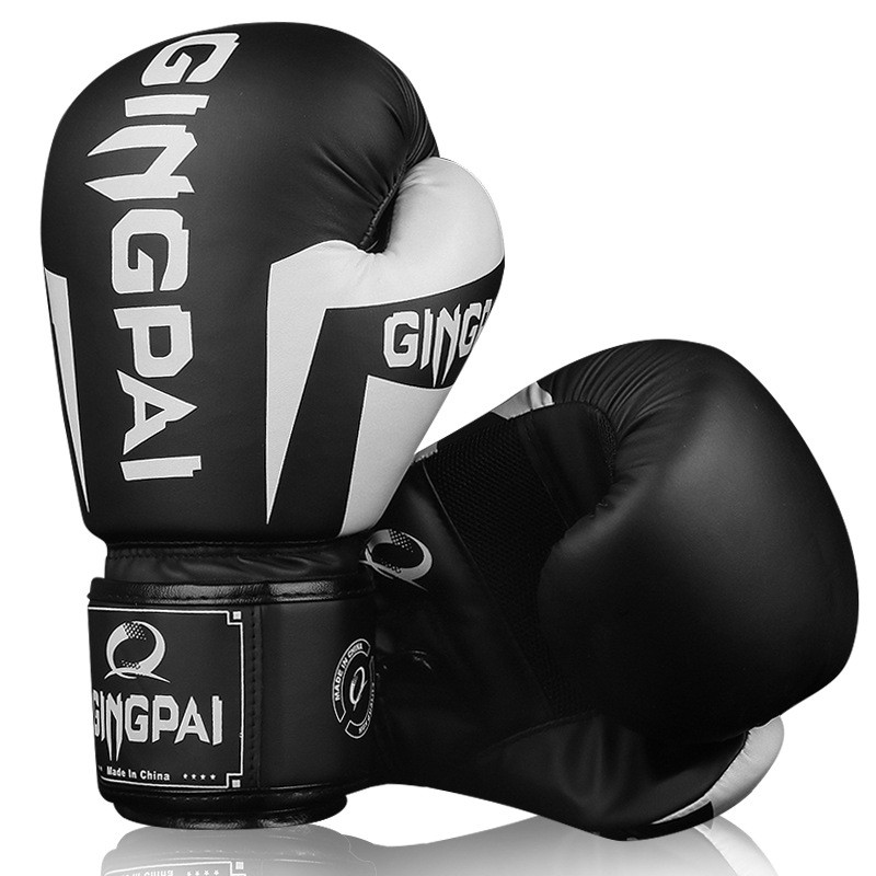 Adult Boxing Gloves Sanda Gloves Training Combat Fighting Punching Bag Boxing KpEi