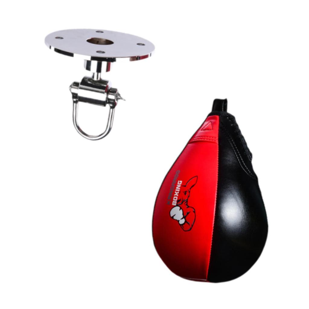Speed Bag สำหรับการฝึกมวย ทำจากหนังPU ใช้งานแขวนเพื่อออกกำลังกายและเพิ่มความรวดเร็ว