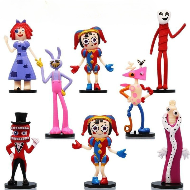 The Amazing Digital Circus Figure Tadc Pomni Jax Ragatha เครื่องประดับของขวัญสําหรับนักสะสม