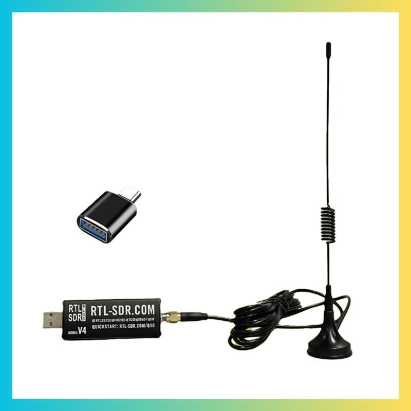 สําหรับ V4 1.7GHz ตัวรับสัญญาณพร้อมเสาอากาศอเนกประสงค์ 1PPM TCXO HF RTL2832U R828Drumstick.th