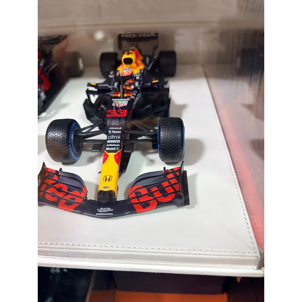 Minichamps Mini Cut 1/18 Red Bull RB16b Vistapan 2021 รถแชมป์เบลเยี่ยม