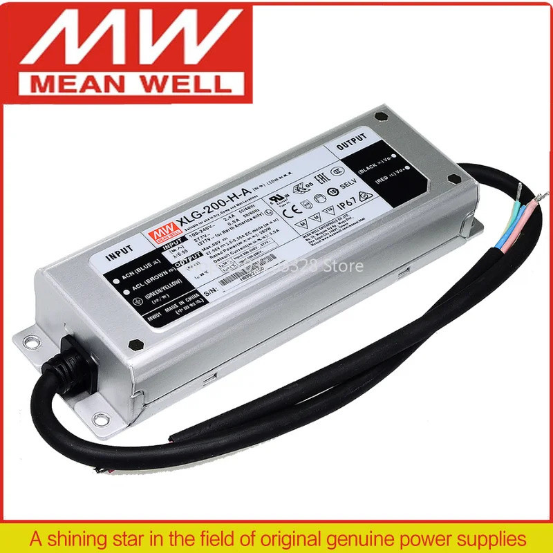 Mian well 200W โหมดพลังงานคงที่ LED Driver XLG-200 XLG-200-12-A XLG-200-24-A XLG-200-LA XLG-200-L-AB