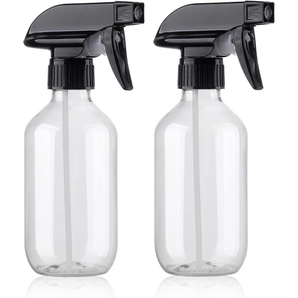 Teyssor Spray Bottles Water Spray Bottle 2 Packs- BPA Free -10 oz/300 ml Plastic Refillable Containe