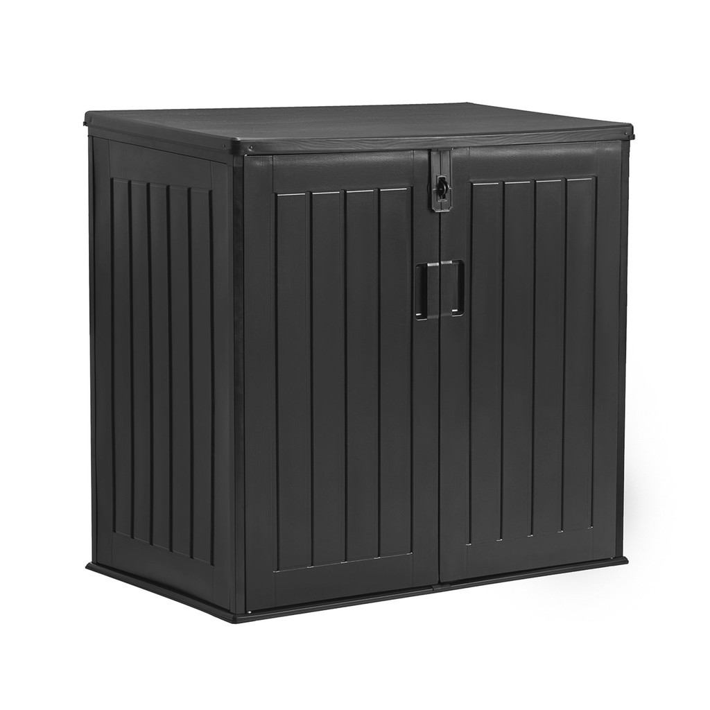 ตู้เก็บของกลางแจ้ง 755 ลิตร FONTE รุ่น NT5339 ขนาด 115.8 x 71 x 112.5 ซม. สีดำ