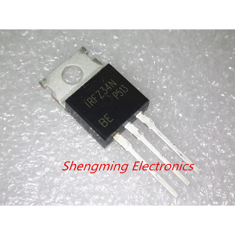 10 ชิ้น IRFZ34N IRFZ34 TO-220 ทรานซิสเตอร์ Mosfet