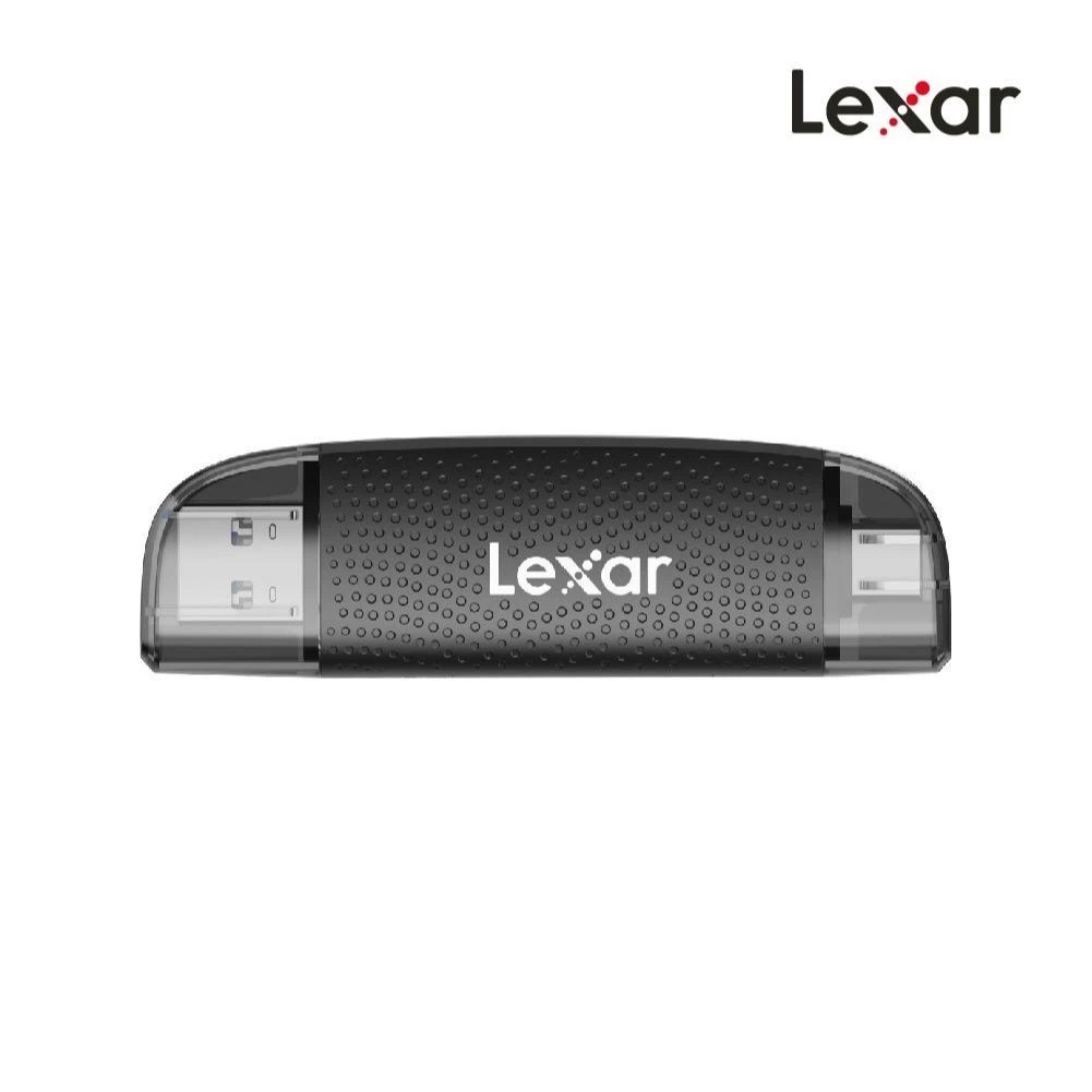 การ์ดรีดเดอร์ Lexar (LRW310X) Dual-Slot SD/MicroSD Card, USB-A/C, UHS-I Card Reader