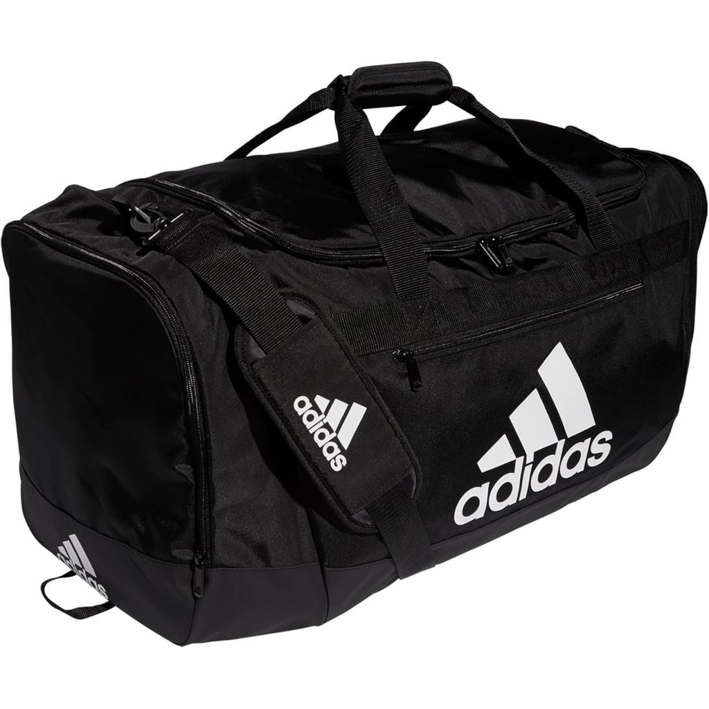 Adidas Unisex Defender 4.0 Gym Duffel Bag สําหรับผู้ชายและผู้หญิง