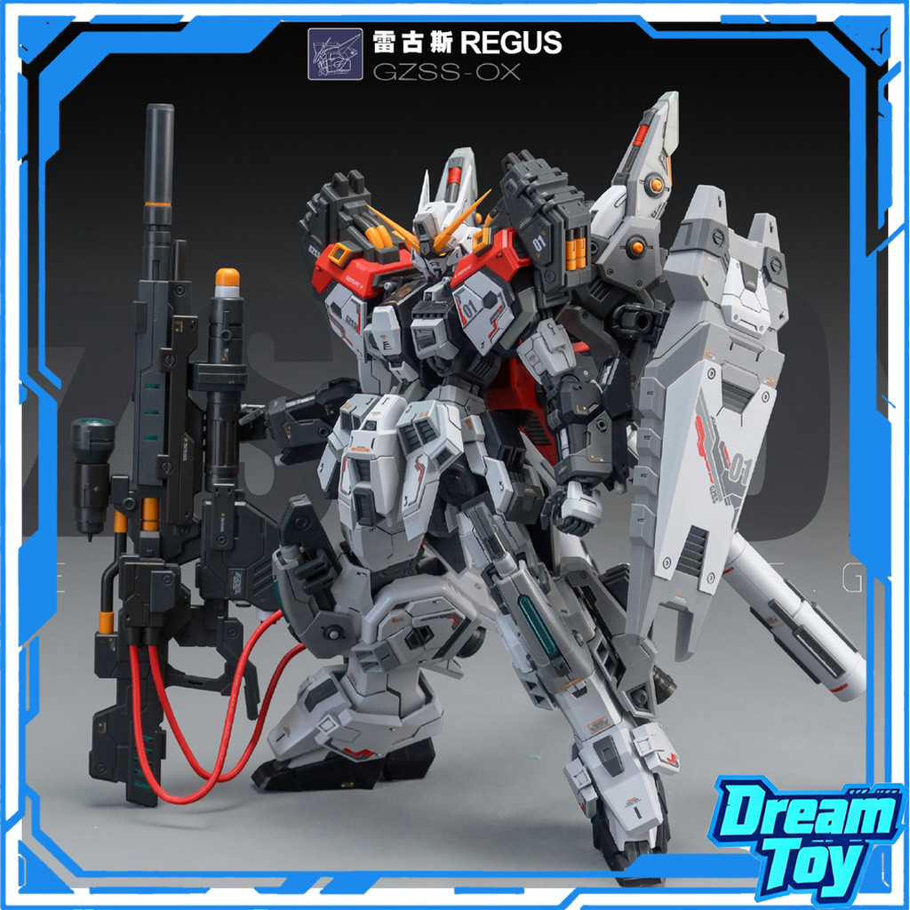 ZZA Regus GZSS-OX Mecha Model Kit – Heavy Sniper Weaponry, Fine Armor & Poseable Joints, Collectible