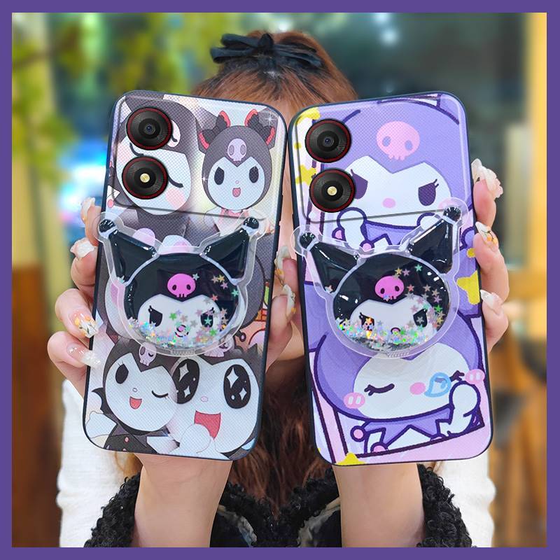 ขาตั้งหมุนได้ Soft Case เคสโทรศัพท์สําหรับ ZTE Blade A34 TPU Dirt-proof ฝาหลัง Kickstand Anti-knock 