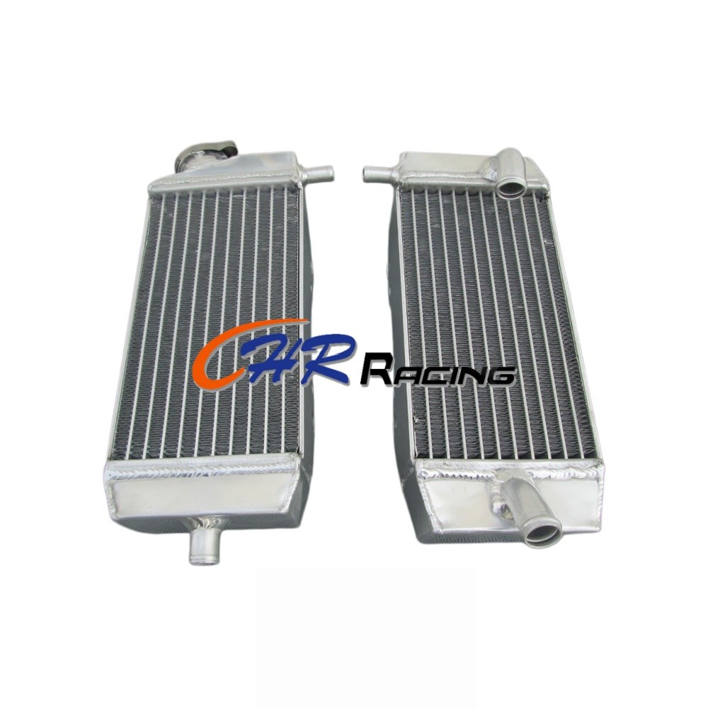 สําหรับ Kawasaki KX250F KXF250 KX 250 F 2004 2005 KXF 250 KX 250F หม้อน้ําอลูมิเนียมซ้ายและขวา