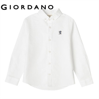 GIORDANO เสื้อเชิ้ตเด็ก Junior's Oxford Shirt (Lion) 0304508…