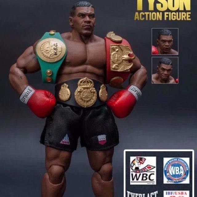 Box Boxer Mike Tyson Mike Tyson Boxing Competition Champion Three-Headed Eagle Joint Action Figure F