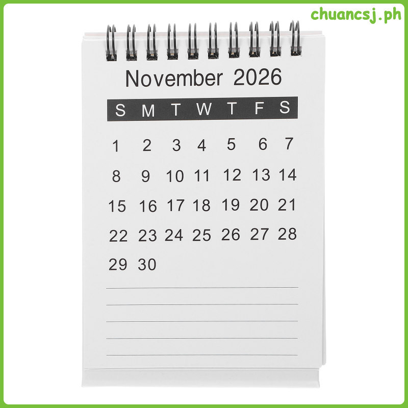 น่ารักปฏิทินโต๊ะ Calander ปฏิทินโรงเรียนเดสก์ท็อปยืนวิชาการปีงบประมาณขนาดเล็ก