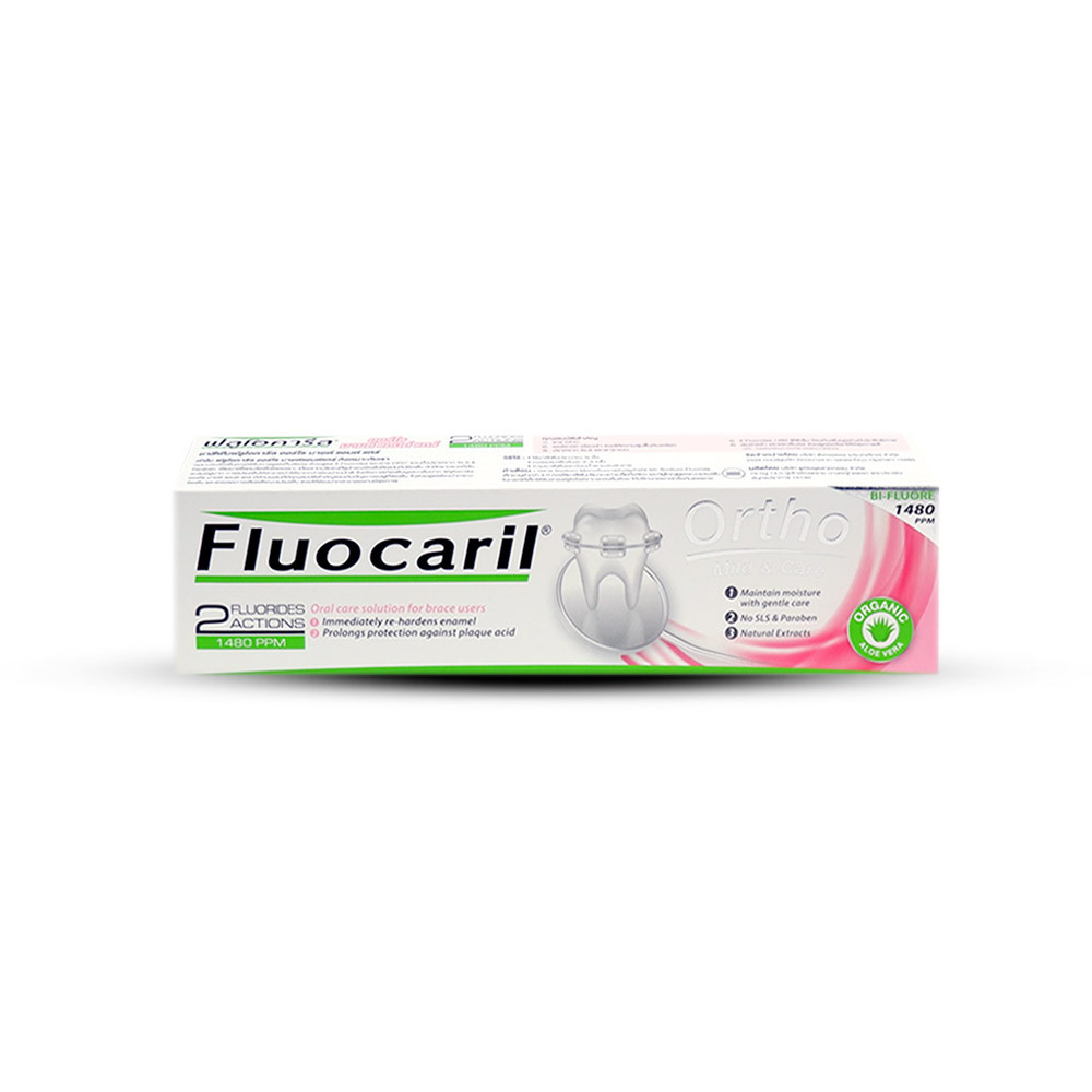 Fluocaril Ortho 123 ยาสีฟันสำหรับคนจัดฟัน หลอด 125 g