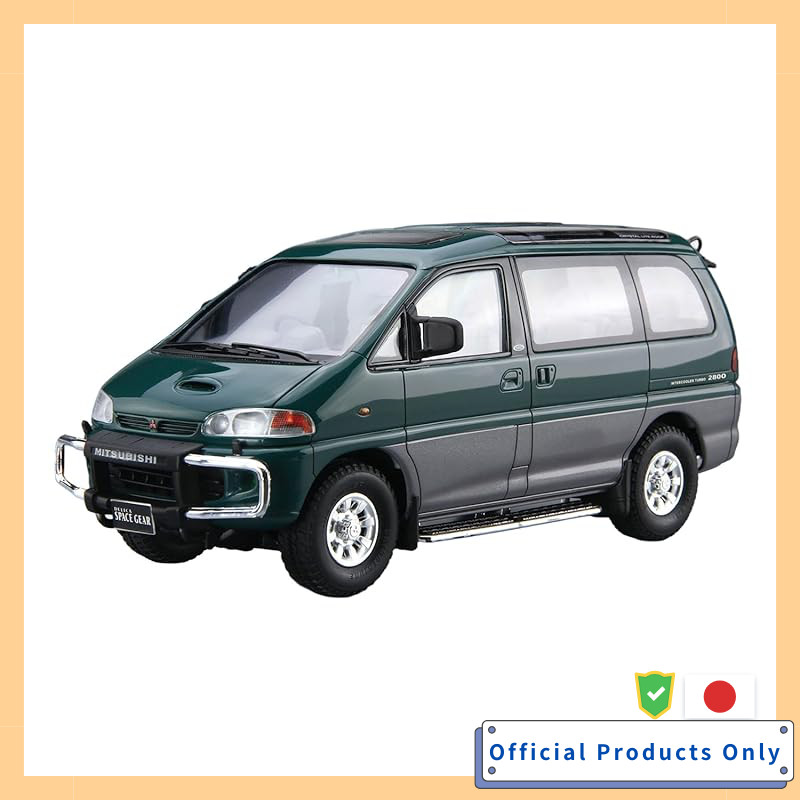 AOSHIMA The Model Car 1/24 Mitsubishi PE8W Delica Space Gear '96 Plastic Model