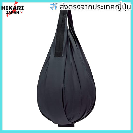 marna Shupatto Compact Bag Drop ( Black ) Eco Bag Shupatto Folding ( Drop Vertical / Sturdy ) S460BK