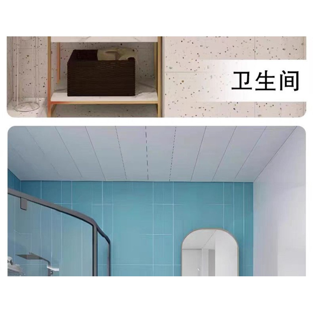 แผ่นผนัง SPC Stone Plastic Composite กันน้ำ-ทนไฟ สำหรับห้องน้ำโรงแรม-ห้องอาบน้ำ ติดตั้งเร็ว ปลอดภัย 