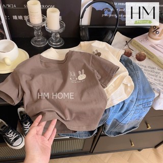 เสื้อยืดเด็ก เสื้อยืดมินิมอลสำหรับเด็ก เนื้อผ้า cotton ใส่ได้ทั้งเด็กผู้ชายและผู้หญิง
