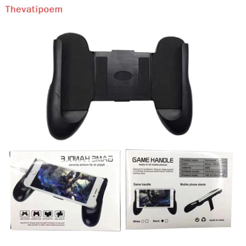 [Thevatipoem] ตัวควบคุมสําหรับเล่นเกมโทรศัพท์มือถือสําหรับ PUBG Aim Gamepad จอยสติ๊กสําหรับนักกีฬาเกม Grip Aux ปุ่มจับร้อน