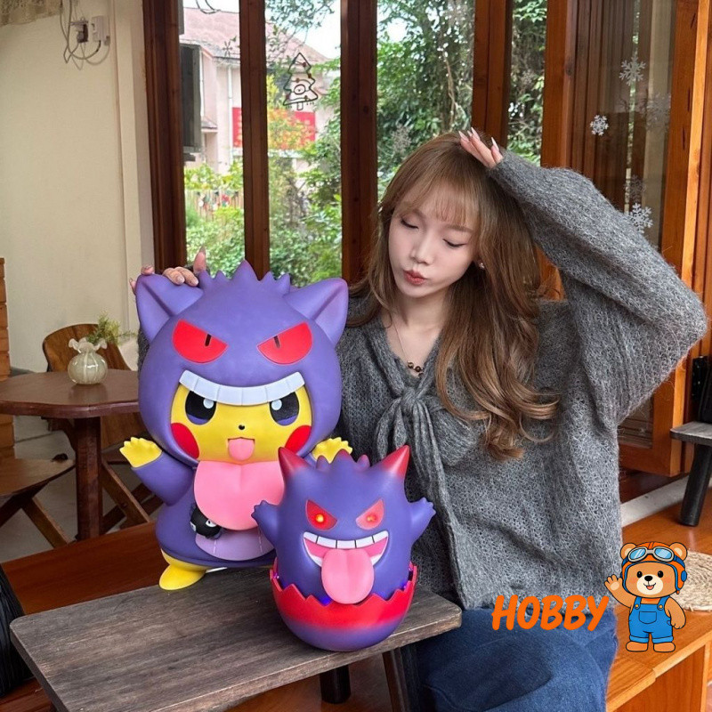 ขายดี Pokémon Pokémon Jenny Turtle Baby Figure Seed Gengar Fire Dragon Doll Doll Decorative Model Gi