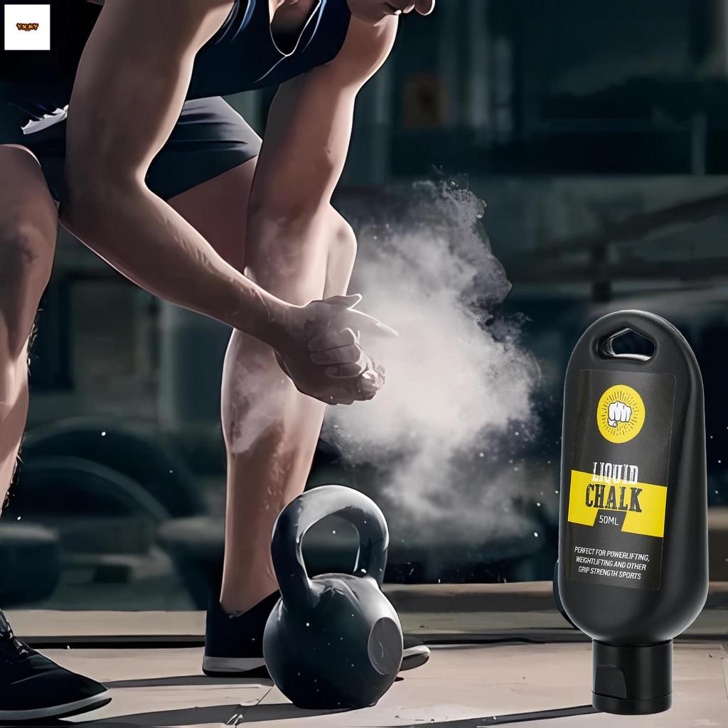 50ml Liquid Sports Gym Chalk Sweat-Resistant Lifting Chalk สําหรับปีนเขา Bouldering ยิมนาสติก