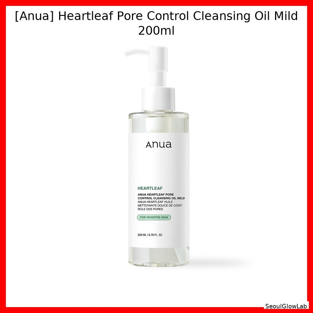 [Anua] Cleansing Oil Heartleaf Pore Control Mild 200ml