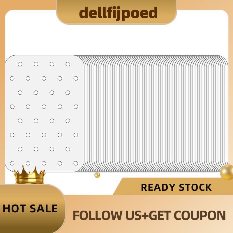dellfijpoedFryer Paper,Air Fryer Parchment Paper Liners สําหรับ Foodi Dual Air Fryer DZ201,DZ401 Air