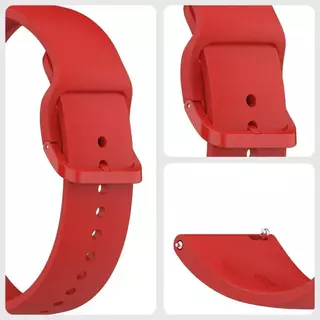 สายนาฬิกาซิลิโคนกีฬาแบบนุ่ม 22 มม. for Redmi Watch 5 Active / 5 Lite/Huawei Watch GT 6 5 4 /Samsung Watch/Amazfit Bip 6