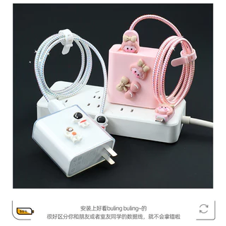 Reno 15 Pro Charger Protector 80W Oppo Reno15 5g PRO Max ชาร์จกระเป๋าเก็บสายทนทาน USB Type C Winder เชือกนุ่ม Anti-Breaking แขนการ์ตูน