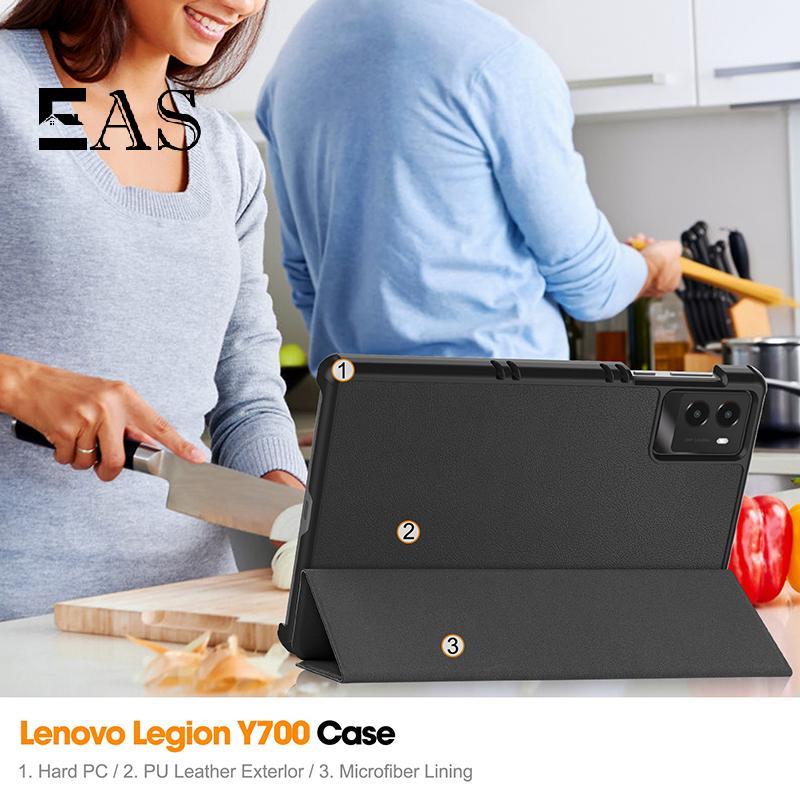 [EA] สําหรับ Legion Y700 2025 เคส 3rd Gen 8.8 "ฝาครอบแท็บเล็ตขาตั้งแบบพับพร้อมการนอนหลับอัตโนมัติสํา