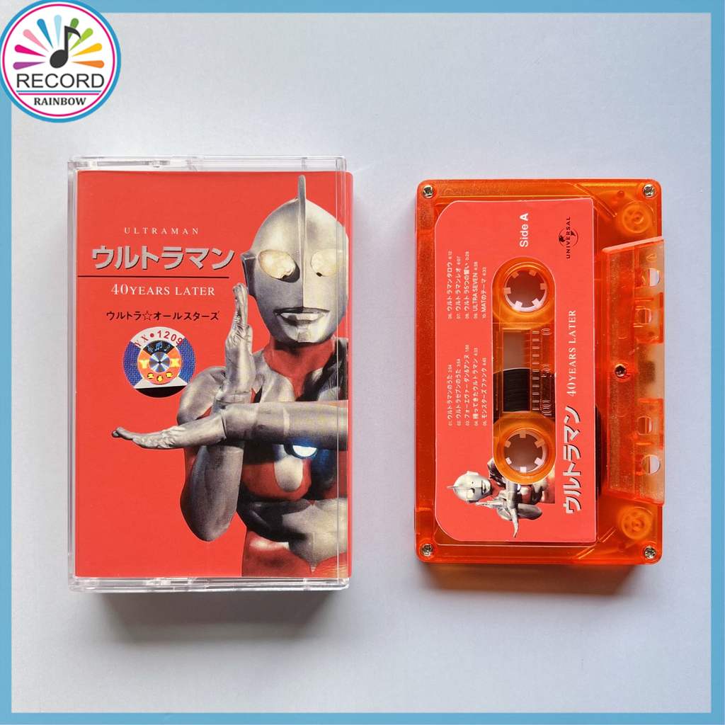 Ultraman 40Years Later Cassette Tape Brand New [Sealed] Original