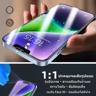 [ชุด 4 ชิ้น] ฟิล์มกันรอยกระจกนิรภัยสำหรับ iPhone (ฟิล์มกันรอยเลนส์ *1, ฟิล์มกันรอยฝาหลัง *1, ฟิล์มกันรอยหน้าจอ *2)