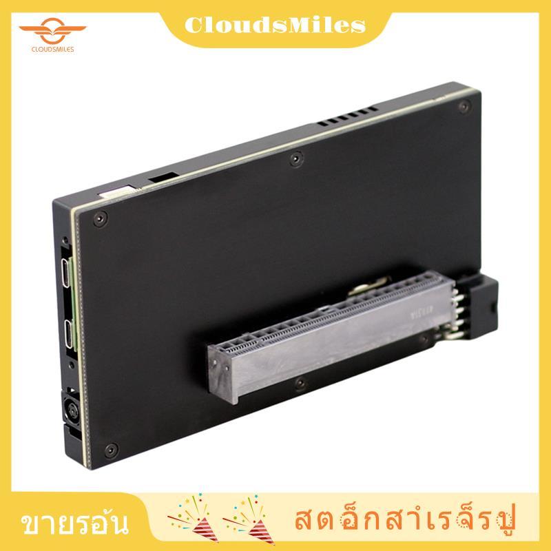 [CloudsMiles.th] TH3P4GaN V2 3/4 USB4 GPU Dock กราฟิกการ์ด Docking Station 7.4 "X 5.0" อินเทอร์เฟซพล