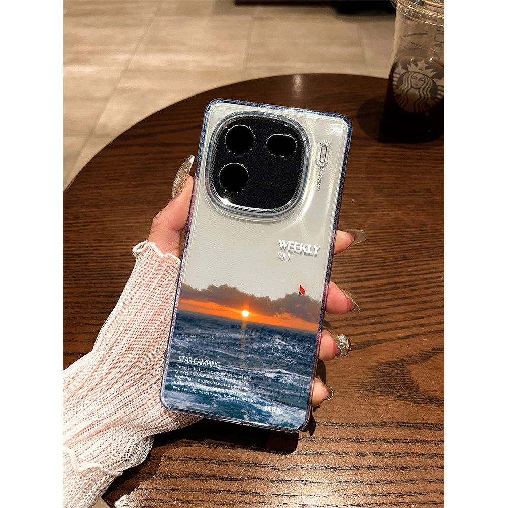 เคส vivo y200 vivo y200 5g เคส เคสป้องกันเลนส์ วิฟ เคสโทรศัพท์ซิลิโคนอ่อนนุ่มสร้างสรรค์