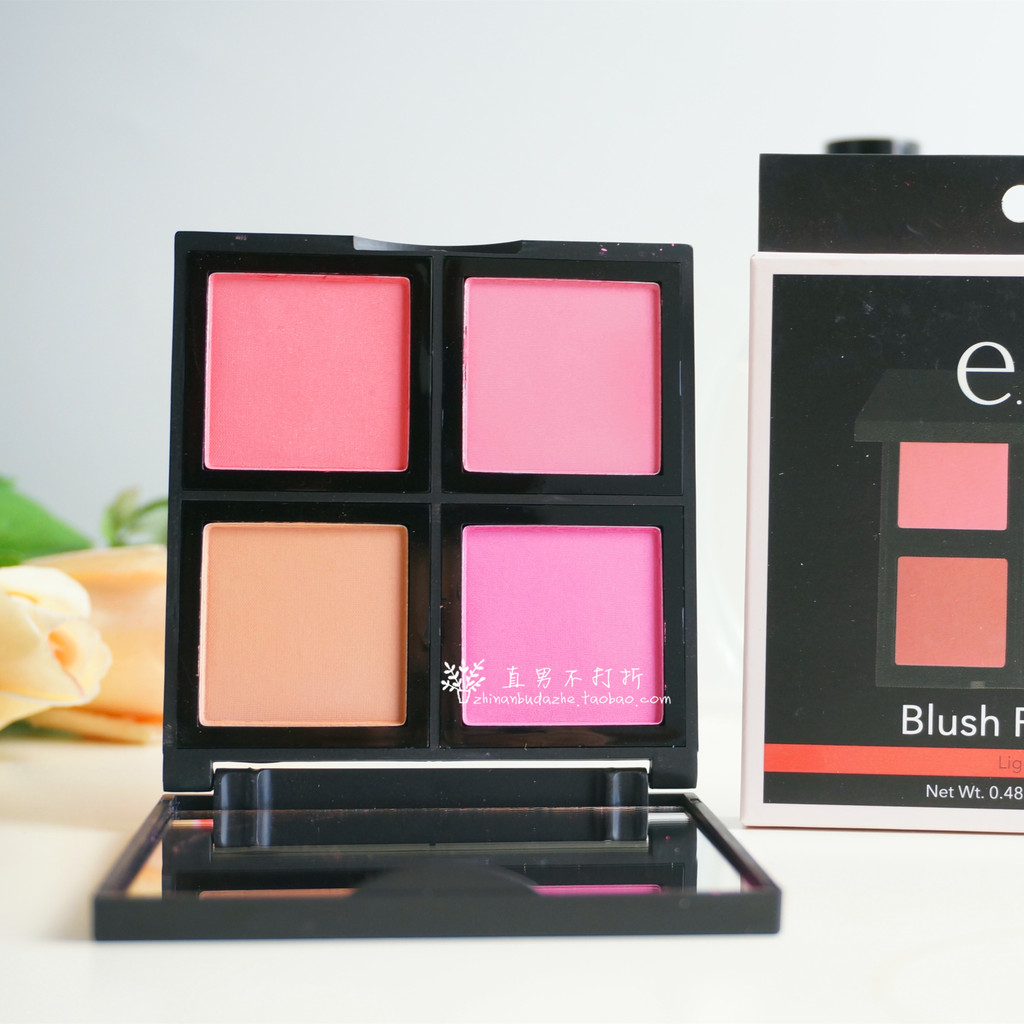 4u2 บลัชออน บลัชออน 4u2 American kathe Recommended elf Blush Palette Four-Color Blush 16g elf. พาเลท