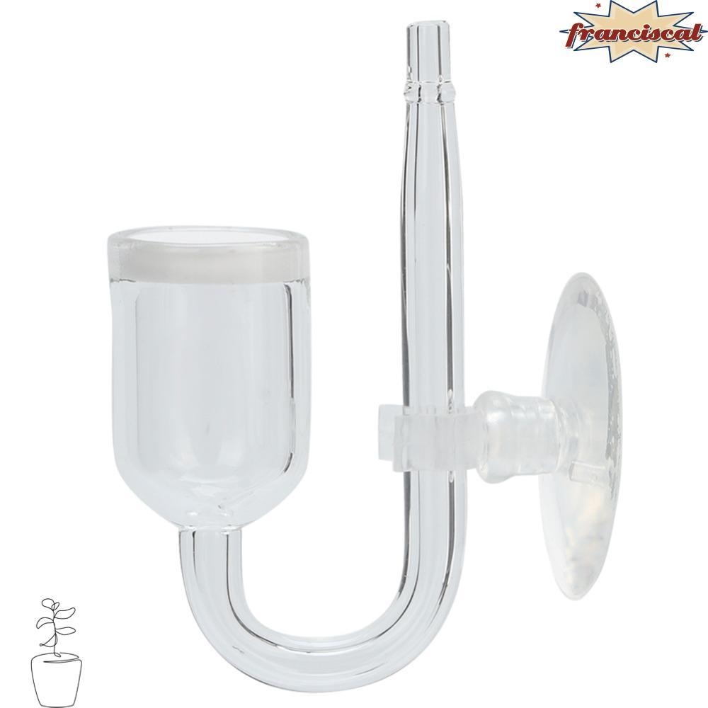 FRANCISCAL Glass Aquarium CO2 Refiner, แก้วใสสูง CO2 ละลาย Diffuser, ทนทาน Mini ขนาด Diffuser CO2 At