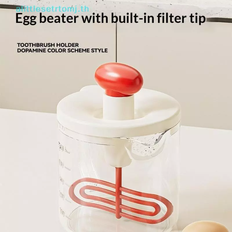 Anlittlese Egg Cup Manual Press Cream Whipper thumbnail 5